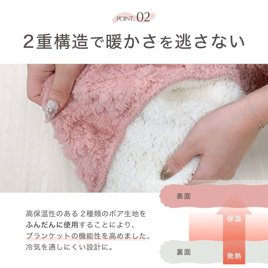 Amazon｜HEART KNIT ハートニット ボア生地 ジャガードボア 大判